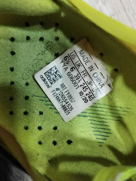 Adidas X Ghosted.1 FG buty piłkarskie size 39 i 1/3