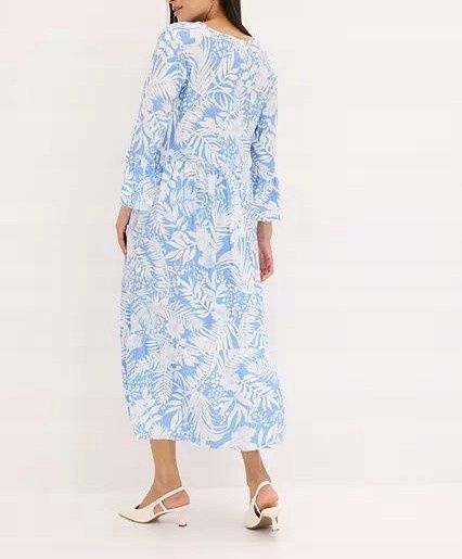 B.P.C letnia sukienka we wzory midi r.40