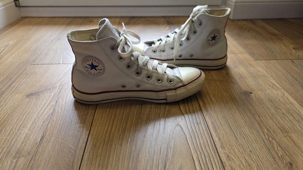Converse skórzane wysokie rozmiar  37