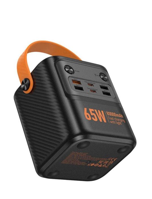 Потужний повербанк Hoco J152 Pro 80000 mAh 65W портативна батарея