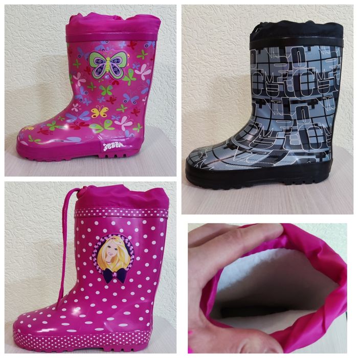 Резиновые сапожки подросток
