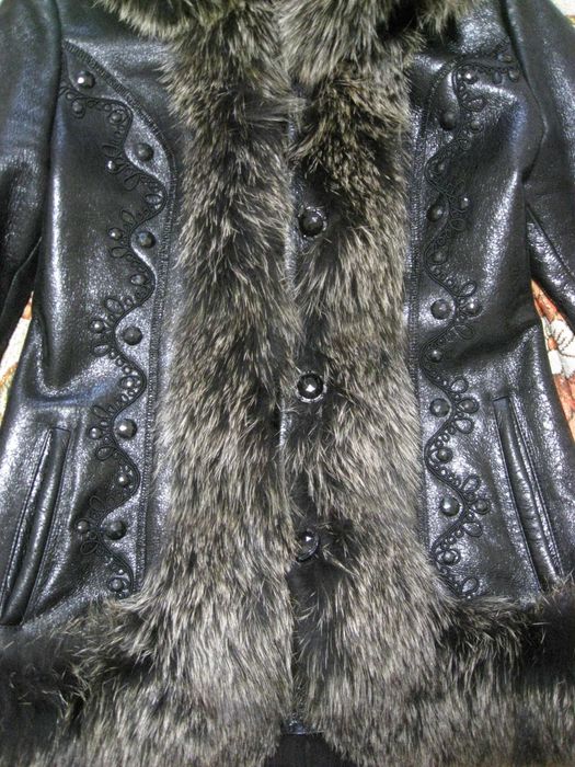 Дубленка кожаная 44р.