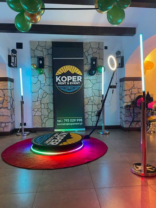 fotobudka 360, imprezy, urodziny, 18, ścianka wesela, studniówka Śląsk