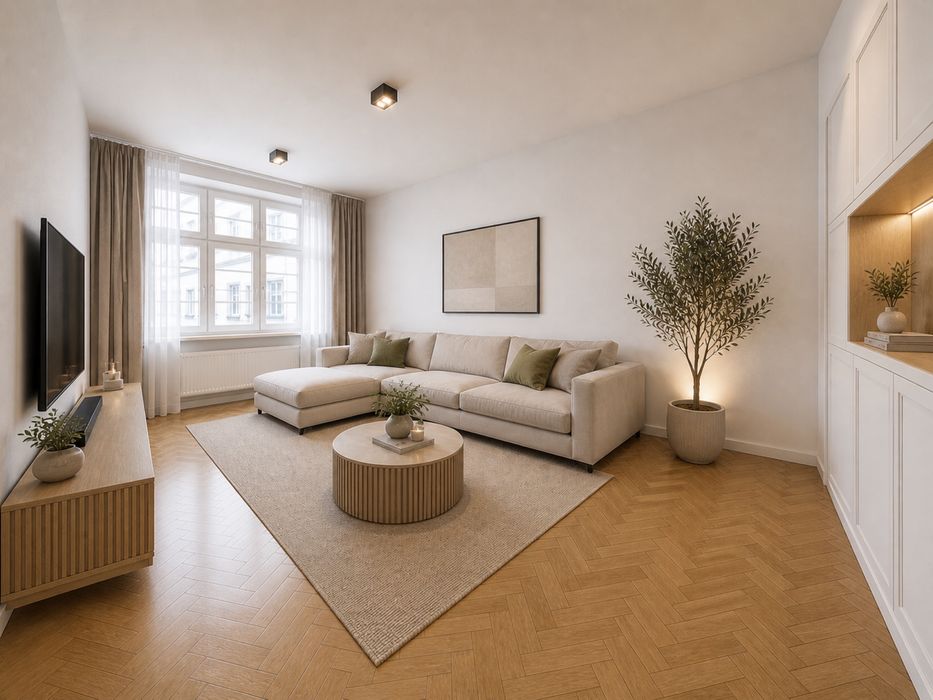 Przepiękny apartament 106m2 z garażem oraz parkingiem.