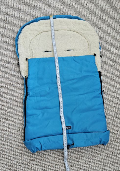 Зимовий конверт з подовженням блакитний