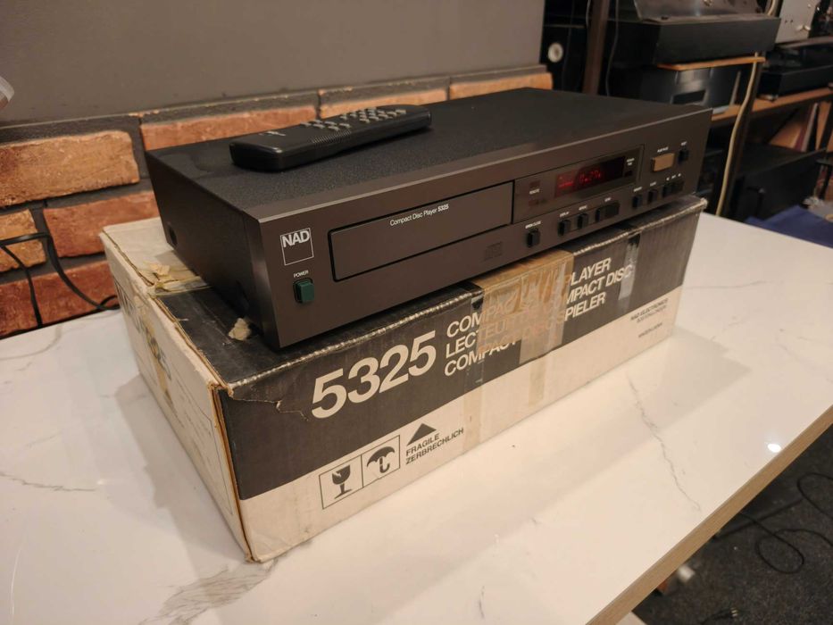 NAD 5325 ! Unikatowy odtwarzacz CD ! TOP stan ! Org karton i pilot