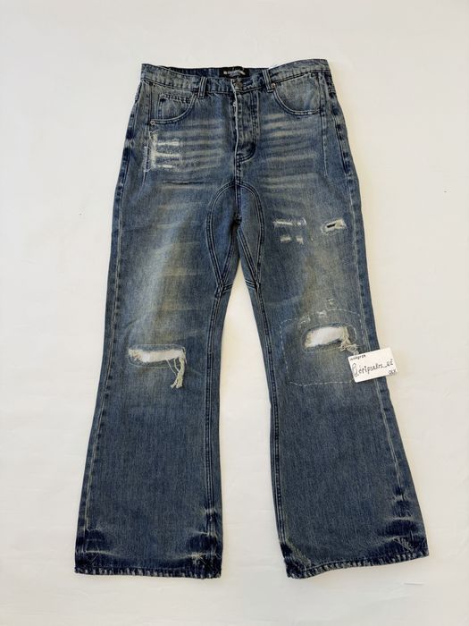 джинсы штаны Nofaith studios Flared M L balenciaga acne studios