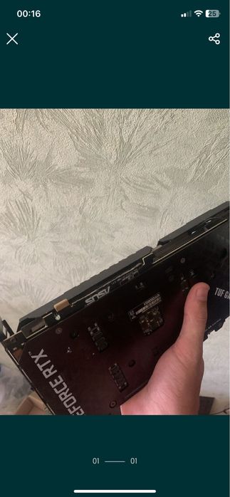 RTX 3070 Asus TUF gaming 8 GB OC