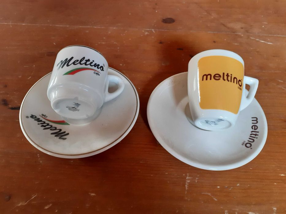 Chávenas de café Meltino