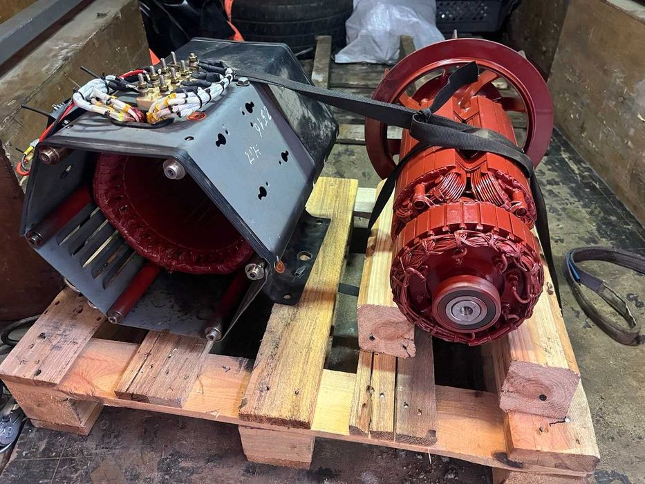 Ремонт, перемотка, обмоток промислових генераторів до 1.2 МВт