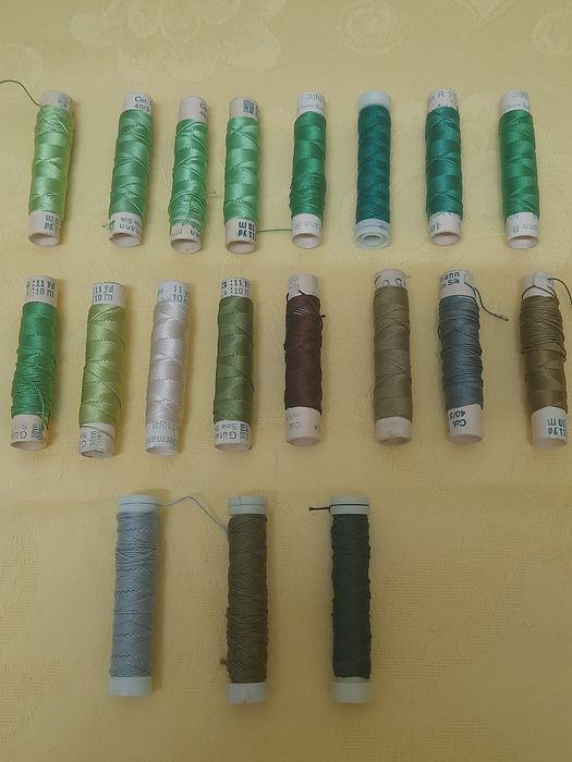 20 carrinhos de Linhas Costura Gütermann e outras - ÚLTIMOS DIAS