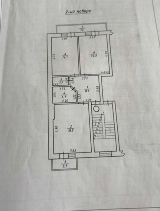 Продаж 2 кімнатної квартири в Рудно,вулиця Шевченка.