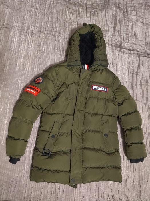 Пуховик зимовий підлітковий