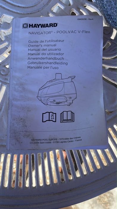 Aspirador Automático Piscina Hayward PoolVac V-Flex + Mangueiras