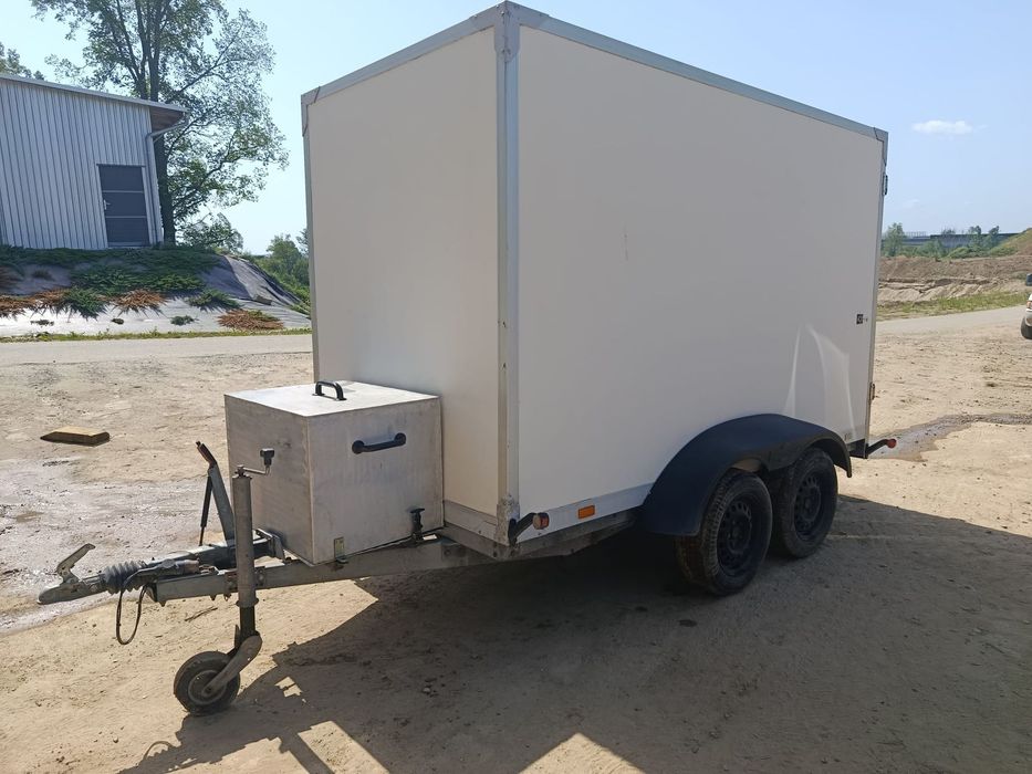 Humbaur HT/HN GR  Przyczepa Humbaur, Brenderup kontenerowa 2000 kg cena brutto