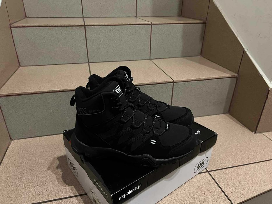 Buty Męskie Czarne Wodoodporne Nr 41