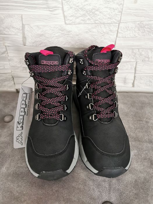 Damskie nowe buty trekkingowe Kappa trapery śniegowce r. 38