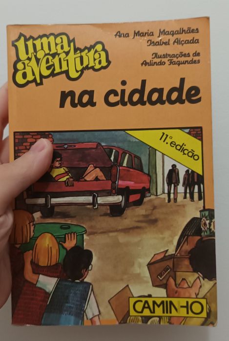 Book "An Adventure in the City" by Ana Maria Magalhães and Isabel Alçada