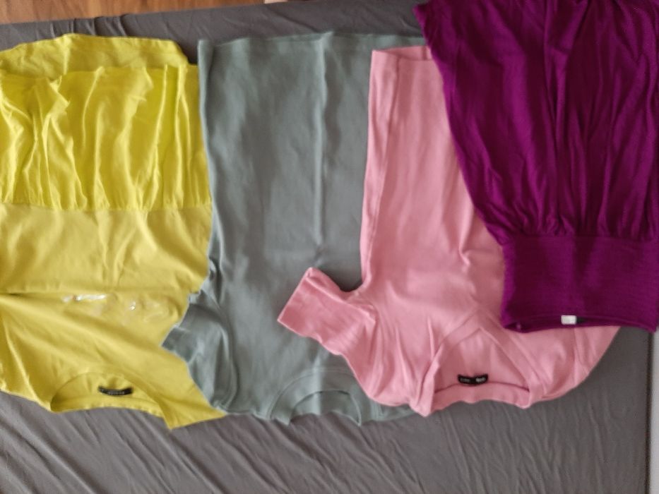 Bluzki damskie letnie 4 szt.