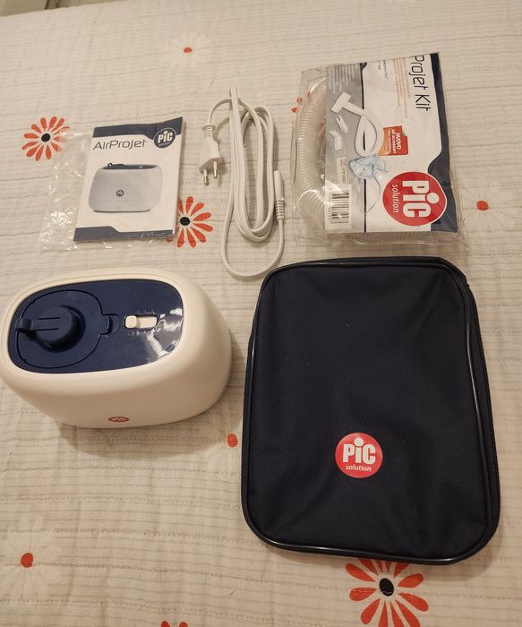 Aerossóis ultrassom AIRPROJET - PIC com máscara