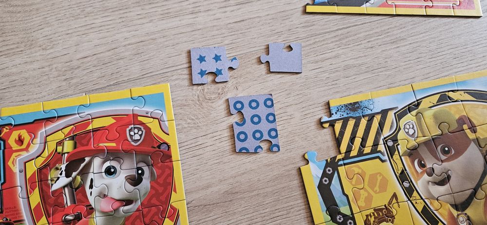 Puzzle Paw Patrol/Psi Patrol, 20, 36 i 50 elementów Trefl.