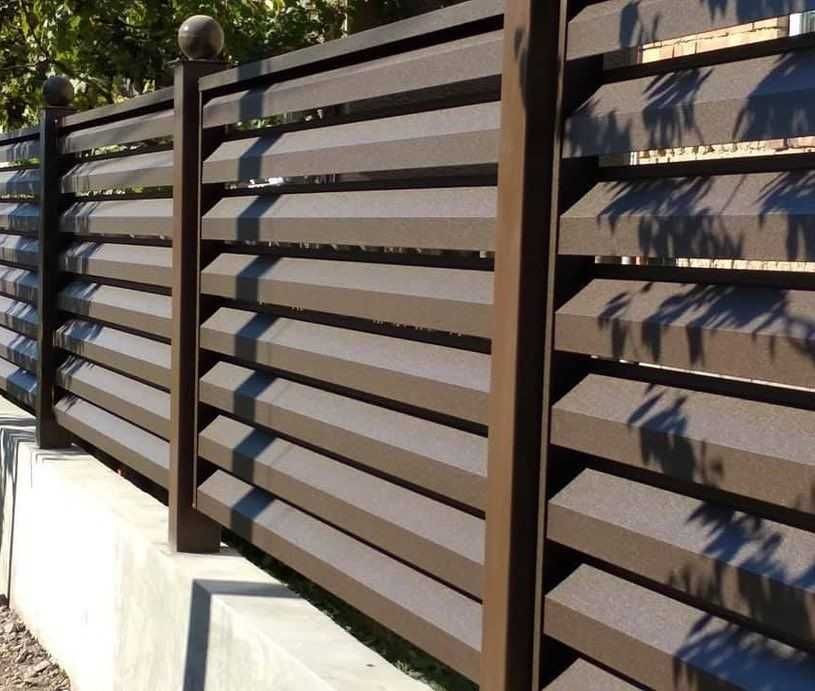 Металоконструкції під ключ. Ворота, навіс, паркан. Виробник