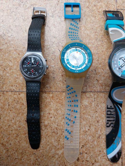 Relogios Swatch Irony e Fun Scuba