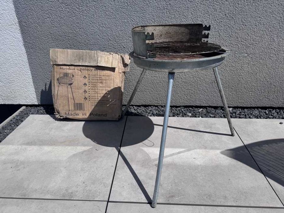 grill węglowy okrągły Mircluck
