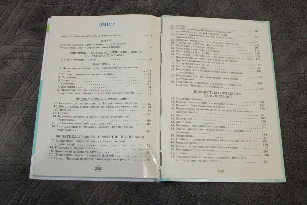 комплект книжок за 5й клас нова школа