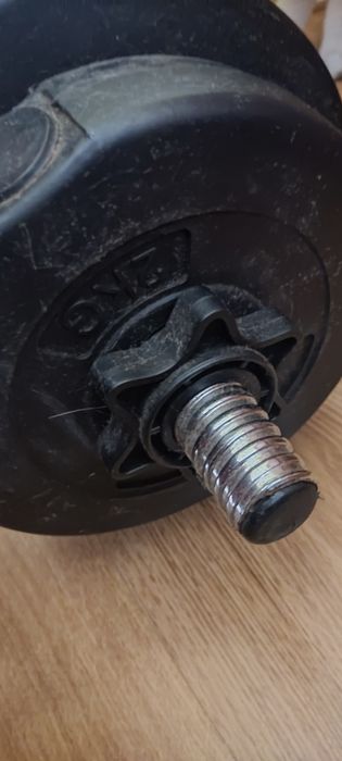 Peso de ginástica para treinar em casa