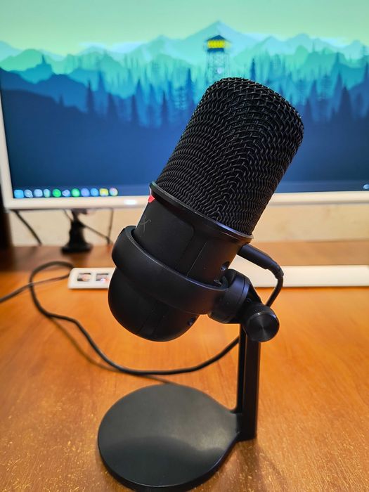 Мікрофон HyperX SoloCast з пантографом і поп-фільтром