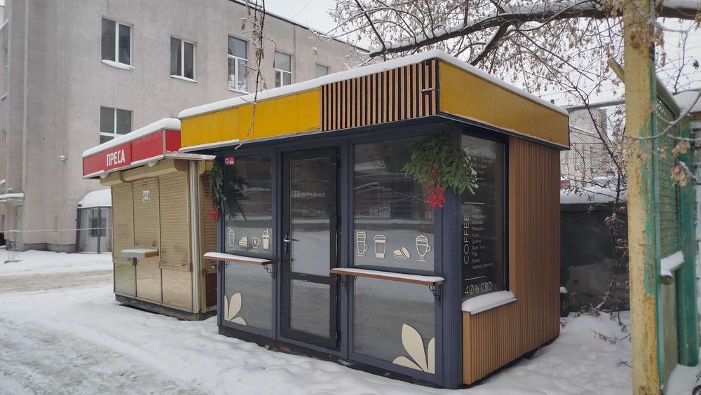 Продаж б/у кіоску 8м2 на бетонній основі