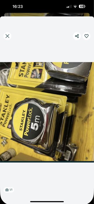 Miara stanley 5 m zestaw