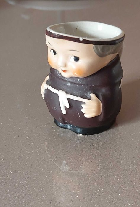 Вінтажний керамічний  глечик-вершківник Goebel Friar Tuck Monk