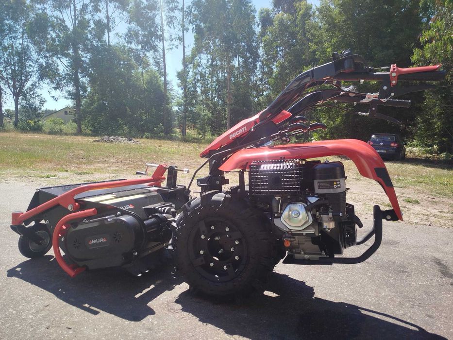 Motocultivador Ducati Gasolina 15cv C/ Triturador Martelos 70cm