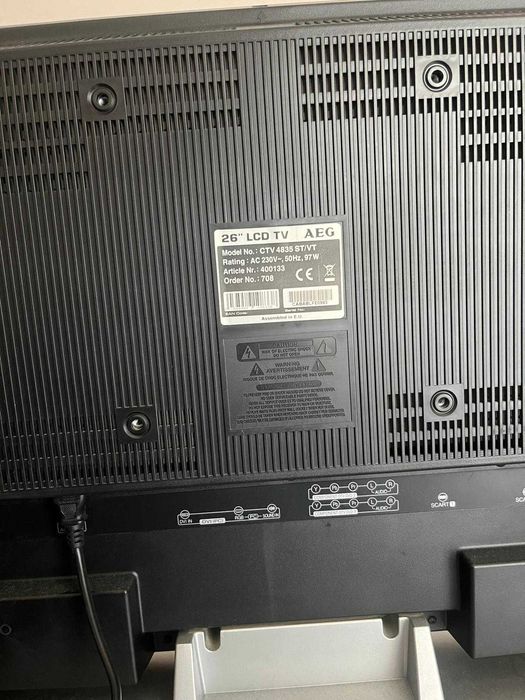 Selling AEG 26'' LCD TV (CTV 4835 ST/VT)64584553801219123