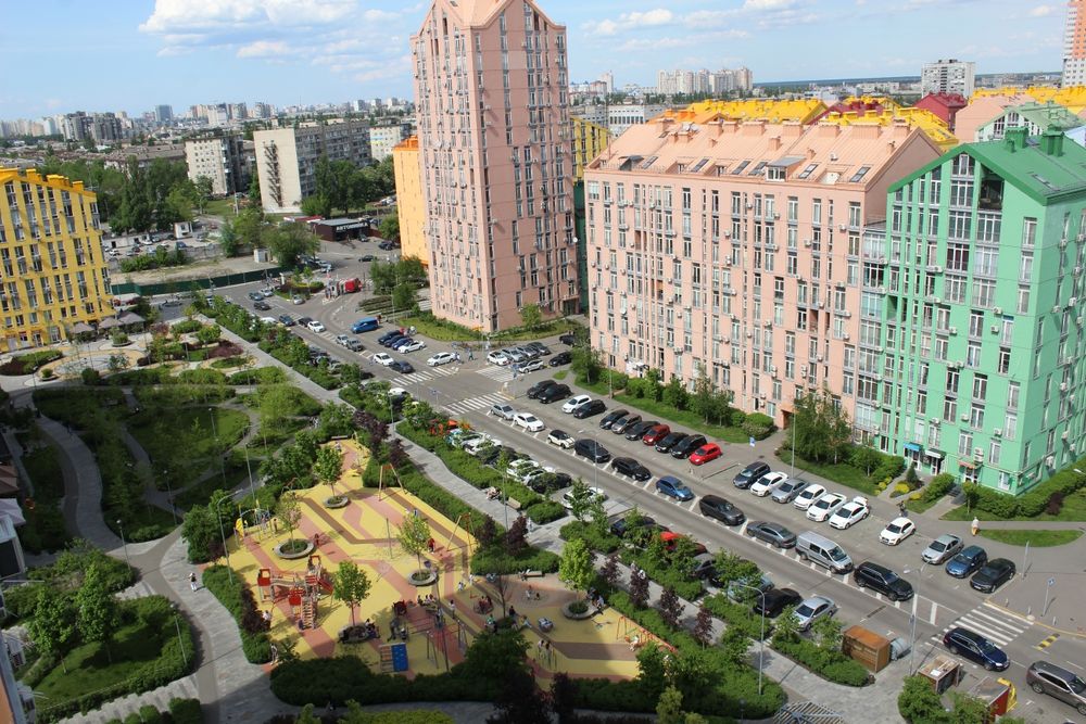Супервидові шикарні Lux Studio апартаменти подобово в ЖК Комфорт-Таун.