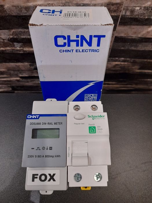 Medidor inteligente energia chint DDSU666