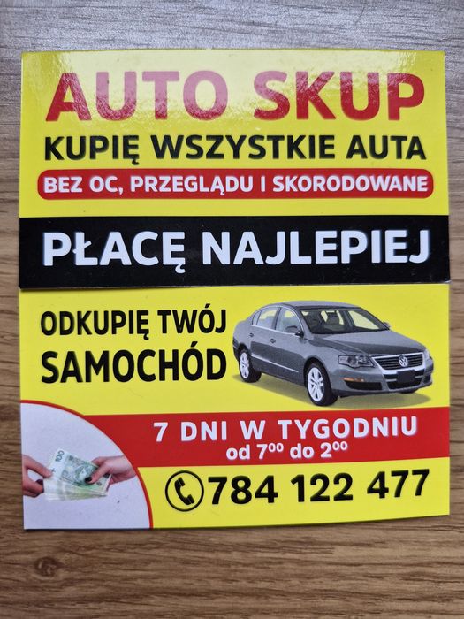 Skup Aut Samochodów*Sosnowiec*Dąbrowa Górnicza*Olkusz*Czeladź*Będzin*