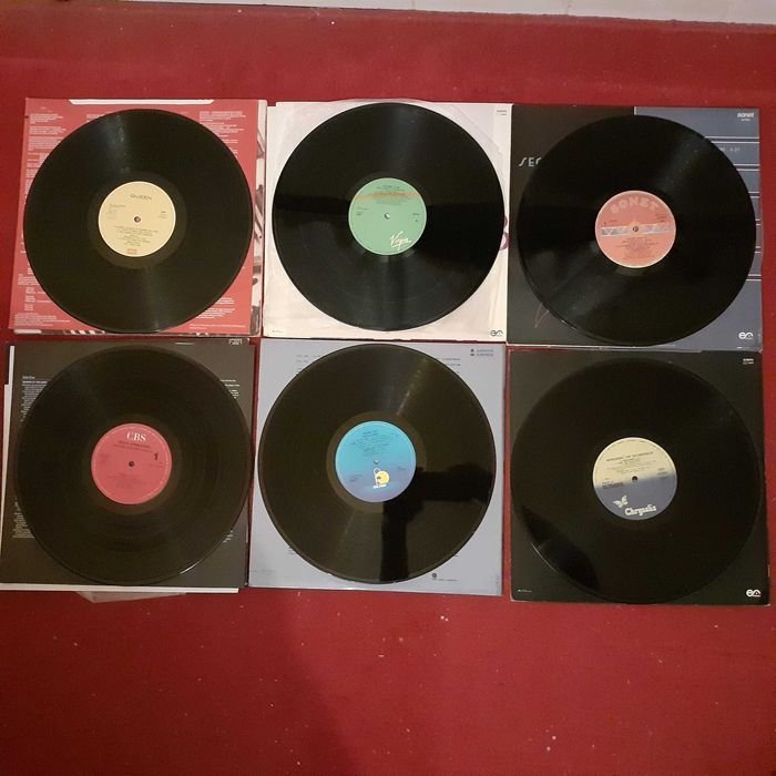 Vinil Bruce Springsteen- Culture Club- Queen e outros