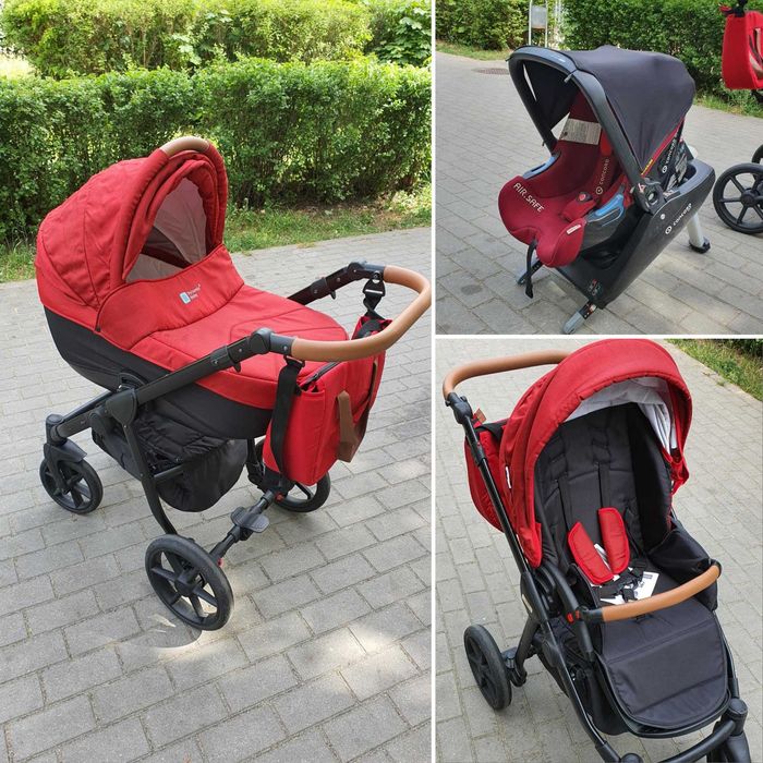 5w1 Wózek Gondola Spacerówka(nowa) Nosidło Fotelik ISOFIX torba OKAZJA