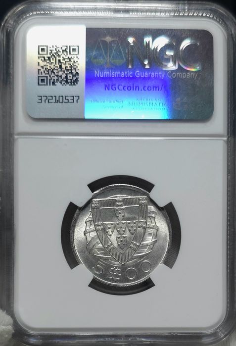 5$00 1937 escassa