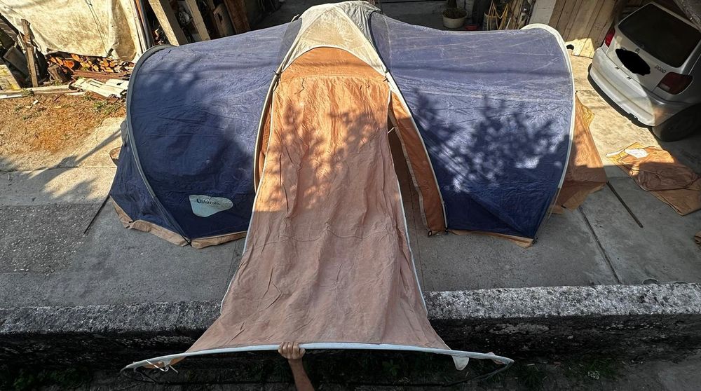 Vendo tenda de campismo para desocupar de cupula  até 8 pessoas