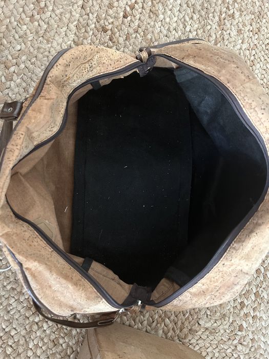 Conjunto saco + necessaire com pega em cortiça64584284535681123