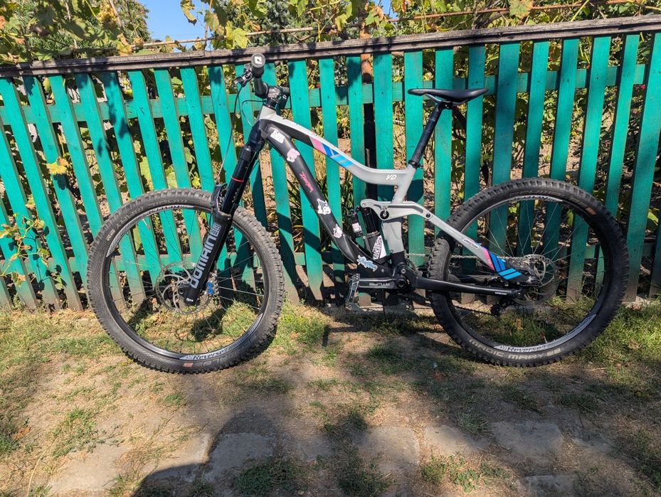 Велосипед двопідвіс downhill votec vd двухподвес