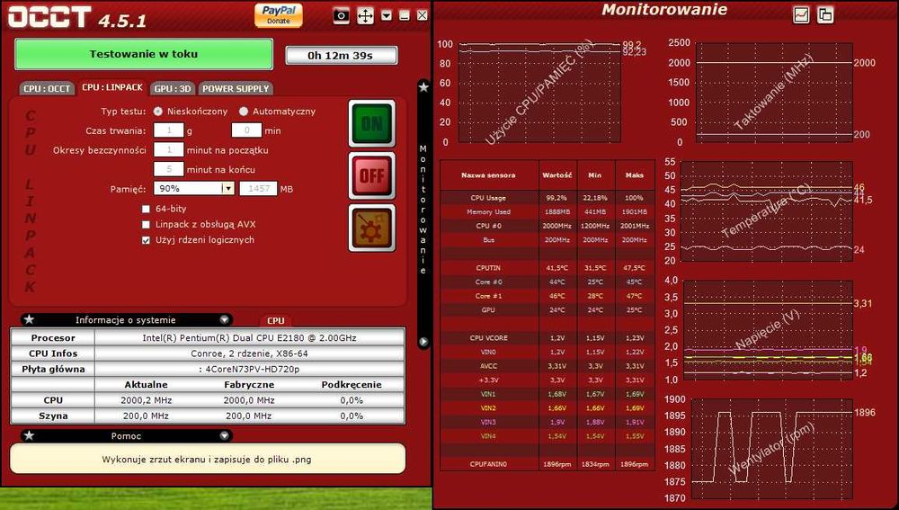 Intel Pentium Dual-Core E2180 – świetny do retro PC / biura / nauki