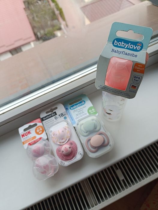 Соски, пустишки, пляшка Nuk, Babylove,