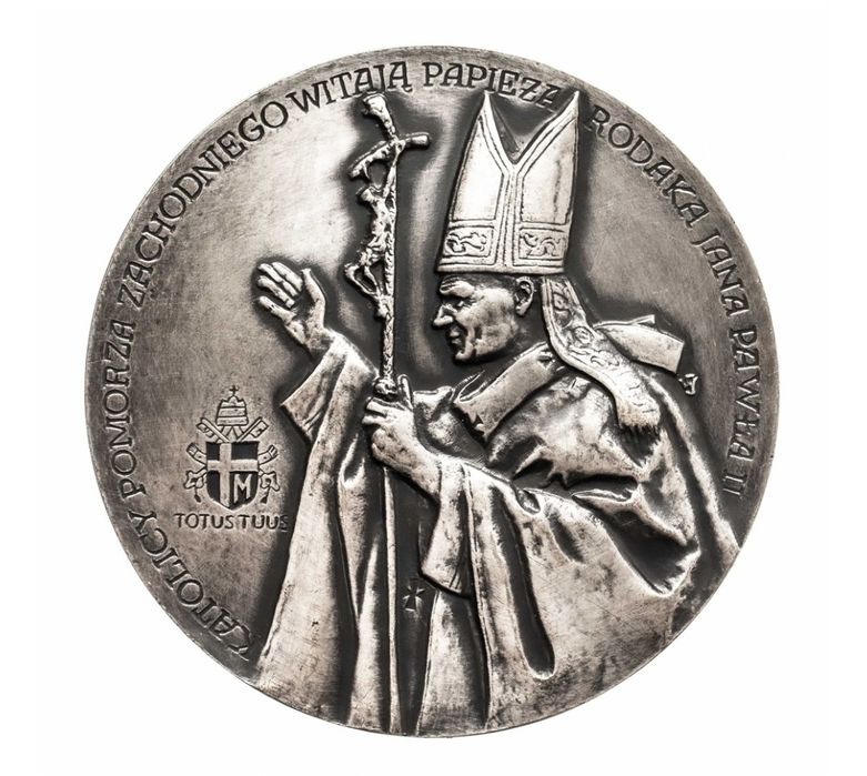 MEDAL JAN PAWEŁ II - Szczecin 1987