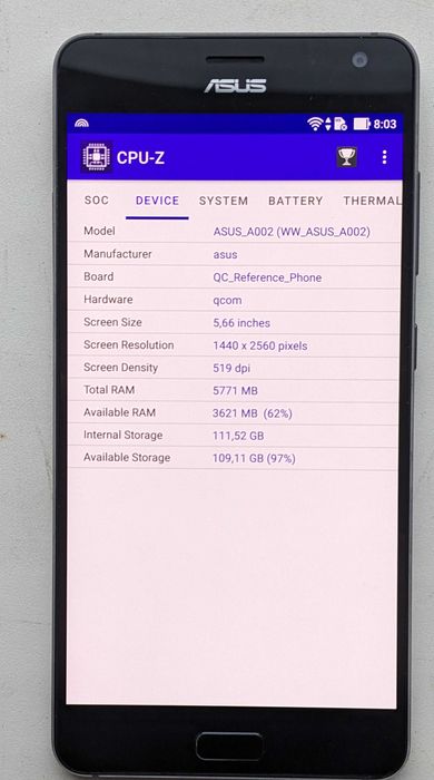 Asus ZenFone AR  (Tango)