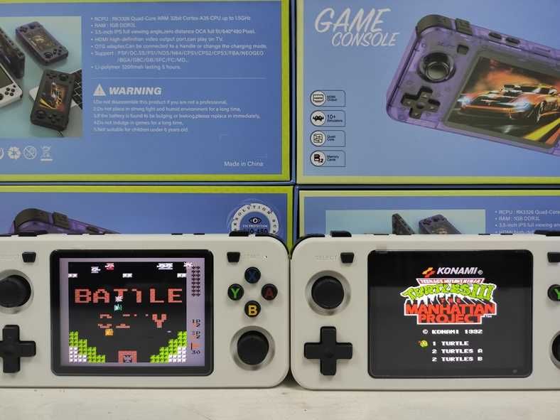 Портативна Ігрова Приставка Data Frog R36H БІЛА‼️НОВА‼️PlayStation PSP